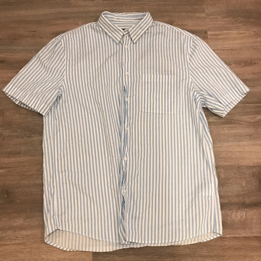 H&M Striped Button Down Shirt
